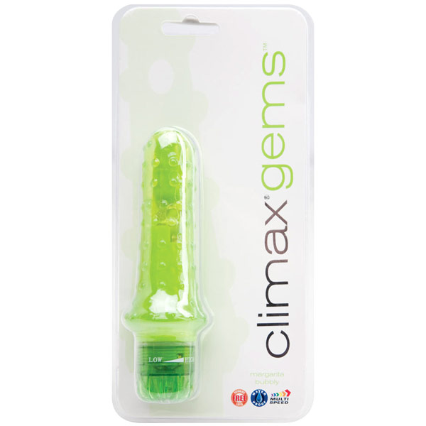 Climax Gems Waterproof Vibrator, Margarita Bubbly, Topco Climax