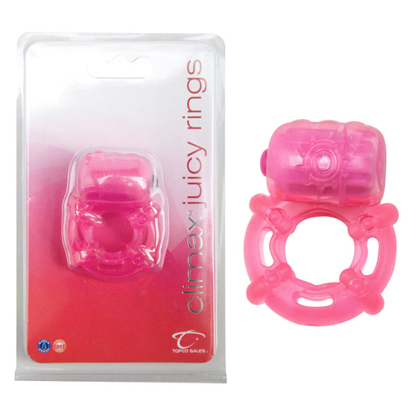 Climax Juicy Rings, Pink, Topco Climax