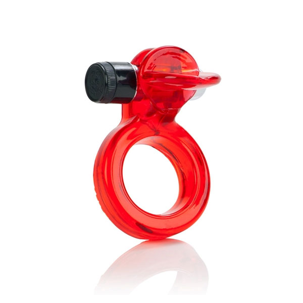 Clit Flicker with Wireless Stimulator, Vibrating Couples Ring, California Exotic Novelties