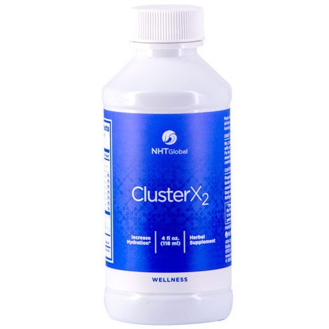Cluster X2, Increases Hydration, 4 oz, NHT Global