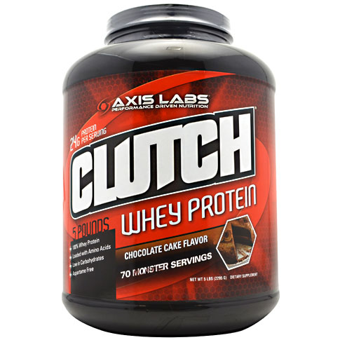 Clutch Whey Protein, 5 lb, Axis Labs
