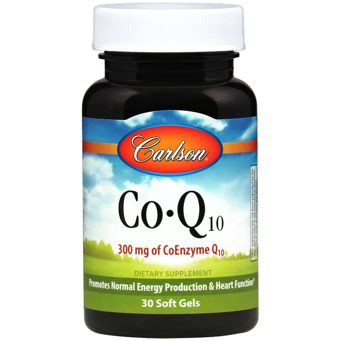 Co-Q-10 300 mg, 30 Softgels, Carlson Labs