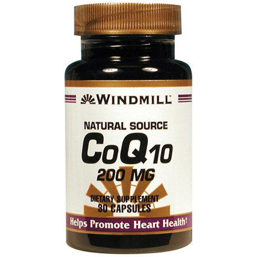 Co Q Enzyme Q-10 200 mg, 30 Capsules, Windmill Health Products