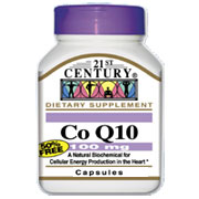 Co-Q10 100 mg, CoQ10, Value Size, 150 Capsules, 21st Century HealthCare