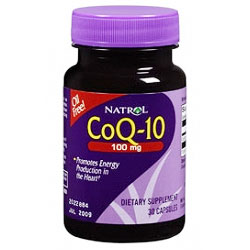 Co-Q10 100mg, 45 Capsules, Natrol