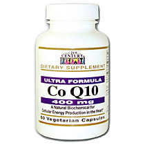 Co Q10 400 mg 60 Vegetarian Capsules 21st Century