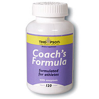 Thompson Nutritional Coach's Formula with Enzymes 120 tabs, Thompson Nutritional Products
