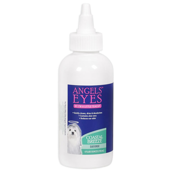 Coastal Breeze Ear Rinse for Dogs & Cats, 4 oz, Angels Eyes