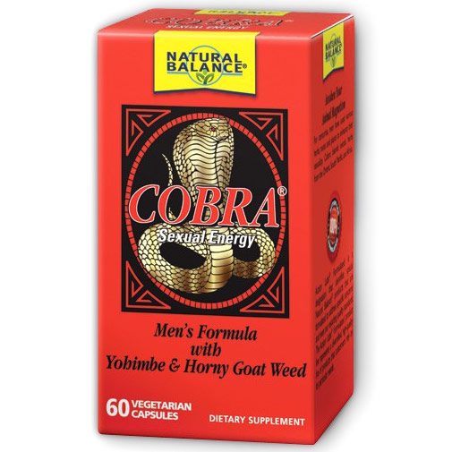 Cobra, Boosts Sexual Energy, 60 Veggie Caps, Natural Balance