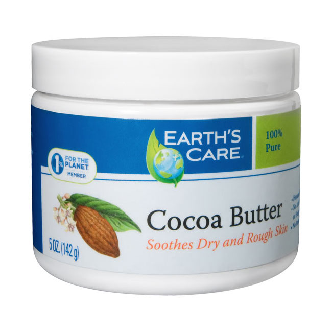 Cocoa Butter 100% Pure, Skin Care, 5 oz, Earths Care