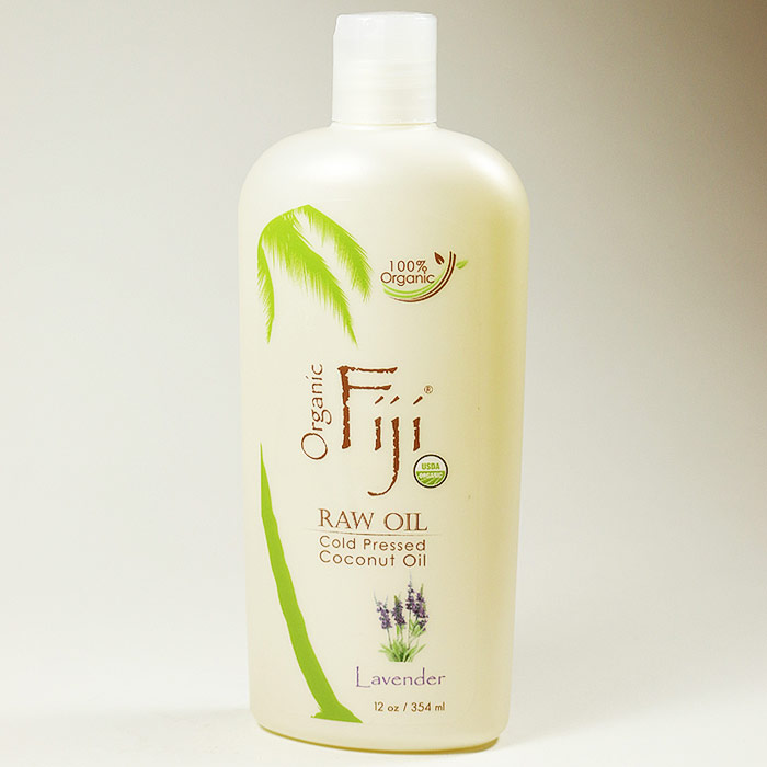 Organic Virgin Coconut Oil, Lavender, 12 oz, Organic Fiji