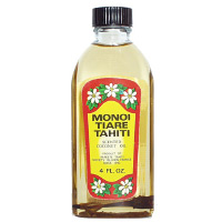 Monoi Tiare Coconut Oil Naturel, 4 oz, Monoi Tiare
