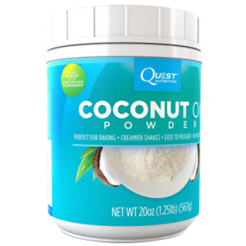 Coconut Oil Powder, 20 oz, Quest Nutrition