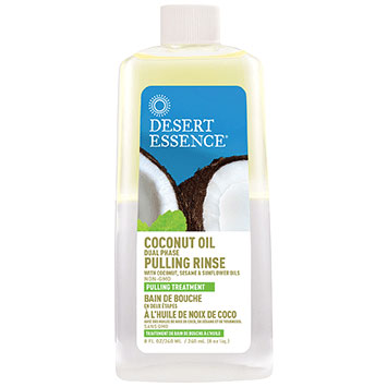 Coconut Oil Pulling Rinse, 8 oz, Desert Essence