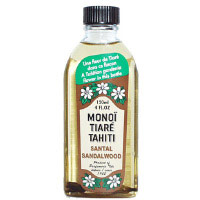 Monoi Tiare Coconut Oil Sandalwood, 2 oz, Monoi Tiare