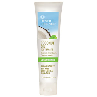 Coconut Oil Toothpaste, 6.25 oz, Desert Essence