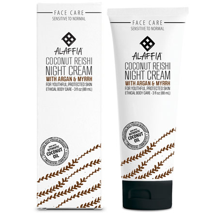 Coconut Reishi Hydrating Night Cream, 3 oz, Alaffia