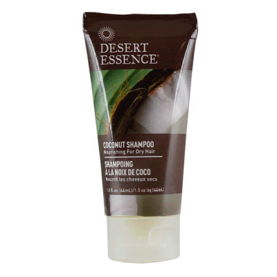 Coconut Shampoo Travel Size, 1.5 oz, Desert Essence