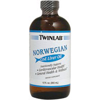 Cod Liver Oil Plain 12 fl oz from Twinlab