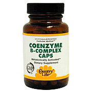 Coenzyme B-Complex 30 Vegicaps, Country Life