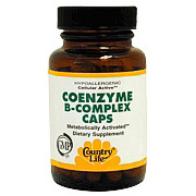 Country Life Coenzyme B-Complex 60 Vegicaps, Country Life
