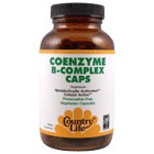 Coenzyme B-Complex Caps, 240 Vegetarian Capsules, Country Life