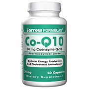 Jarrow Formulas Coenzyme Q-10, Co-Q10 30mg 60 caps, Jarrow Formulas