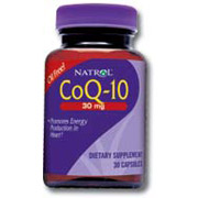 CoQ10 (CoEnzyme Q-10) 30mg 30 caps from Natrol