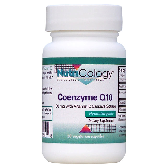 Coenzyme Q10 30mg 30 caps from NutriCology