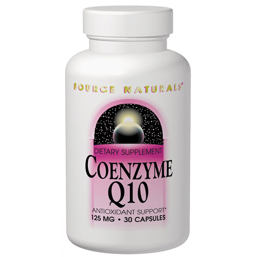 Coenzyme Q10, CoQ10 30mg 120 caps from Source Naturals