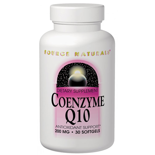 Coenzyme Q10, CoQ10 30mg 120 softgels from Source Naturals