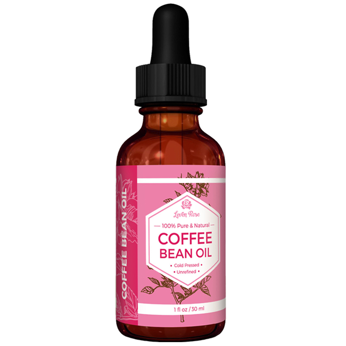 Coffee Bean Oil, Pure & Natural, 1 oz, Leven Rose