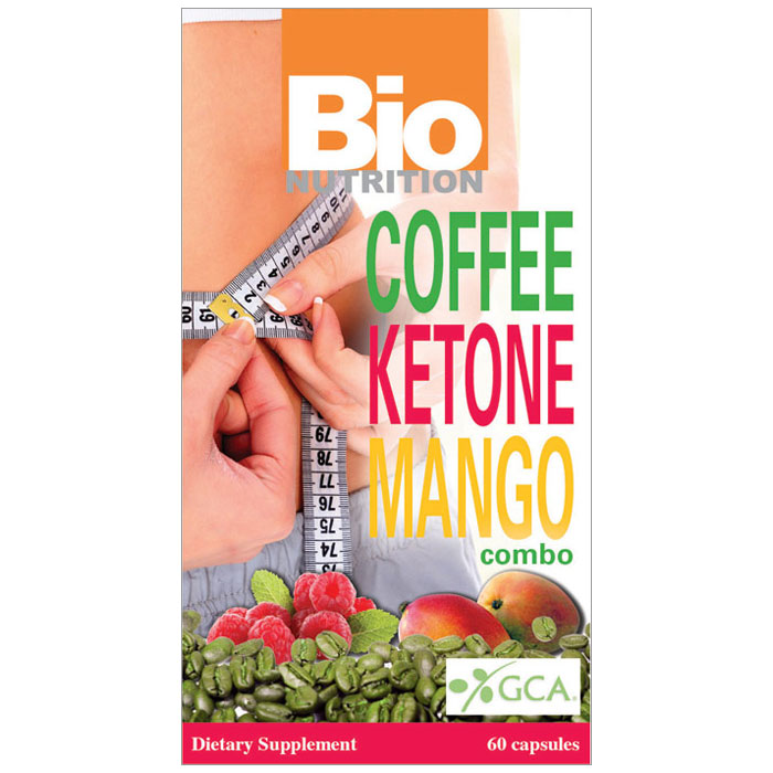 Coffee Ketone Mango Combo, 60 Capsules, Bio Nutrition Inc.