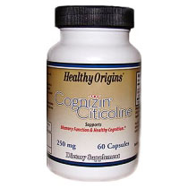 Cognizin 250 mg, 60 Capsules, Healthy Origins