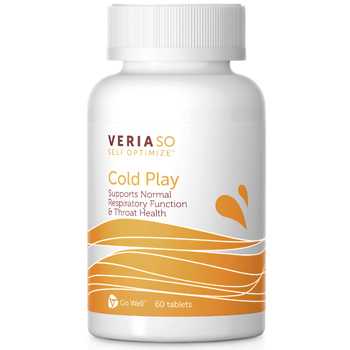 Veria SO Self Optimize Cold Play, Cold & Flu Support, 60 Tablets, Veria