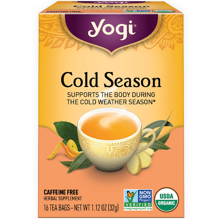 Cold Season Tea, 16 Tea Bags, Yogi Tea