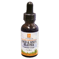 Cold & Sinus Blaster, 1 oz, L.A. Naturals