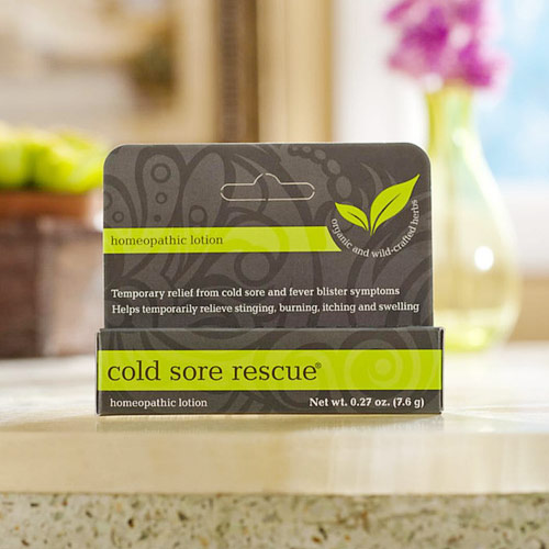 Cold Sore Rescue Homeopathic Lotion, 0.27 oz, Peaceful Mountain