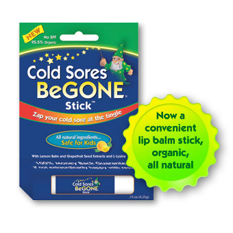 Cold Sores BeGone Stick, 0.15 oz, Robin Barr Enterprises