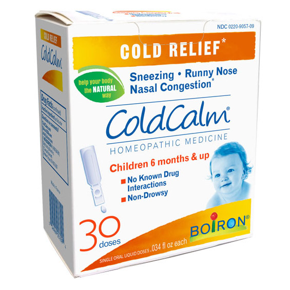 ColdCalm For Children 6 Months+ (Cold Calm), 30 Liquid Doses, Boiron