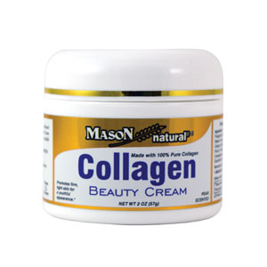 Collagen Beauty Cream, 2 oz , Mason Natural