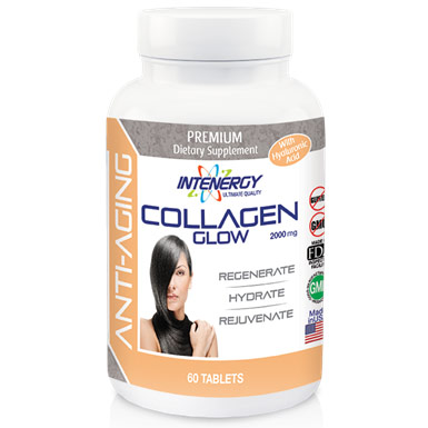 Collagen Glow, 60 Tablets, Intenergy