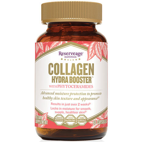 Collagen Hydra Booster with Phytoceramides, 60 Capsules, ReserveAge Nutrition