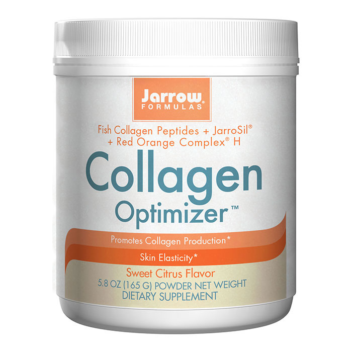 Collagen Optimizer Powder - Sweet Citrus Flavor, 5.8 oz (165 g), Jarrow Formulas