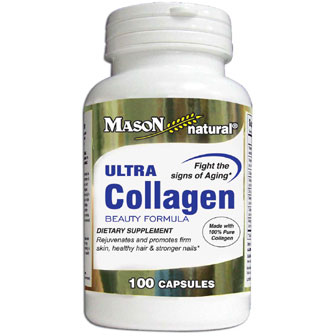 Ultra Collagen Beauty Formula, 100 Capsules, Mason Natural