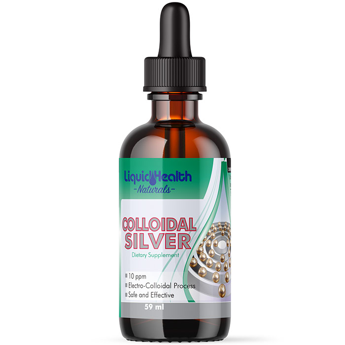 Colloidal Silver Drops, 2 oz, Liquid Health