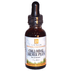 Colloidal Silver Plus Drops, 1 oz, L.A. Naturals