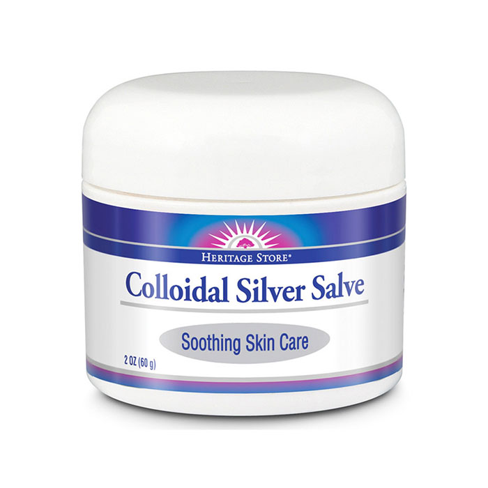 Colloidal Silver Salve, 2 oz, Heritage Products