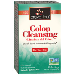 Colon Cleansing Herbal Tea, 20 Tea Bags, Bravo Tea