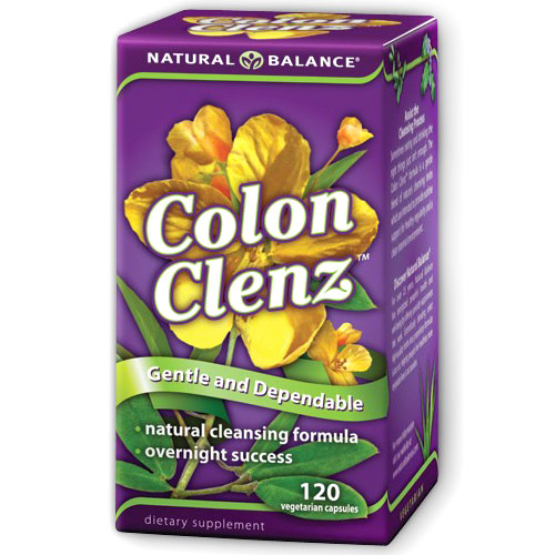Colon Clenz, Value Size, 120 Capsules, Natural Balance